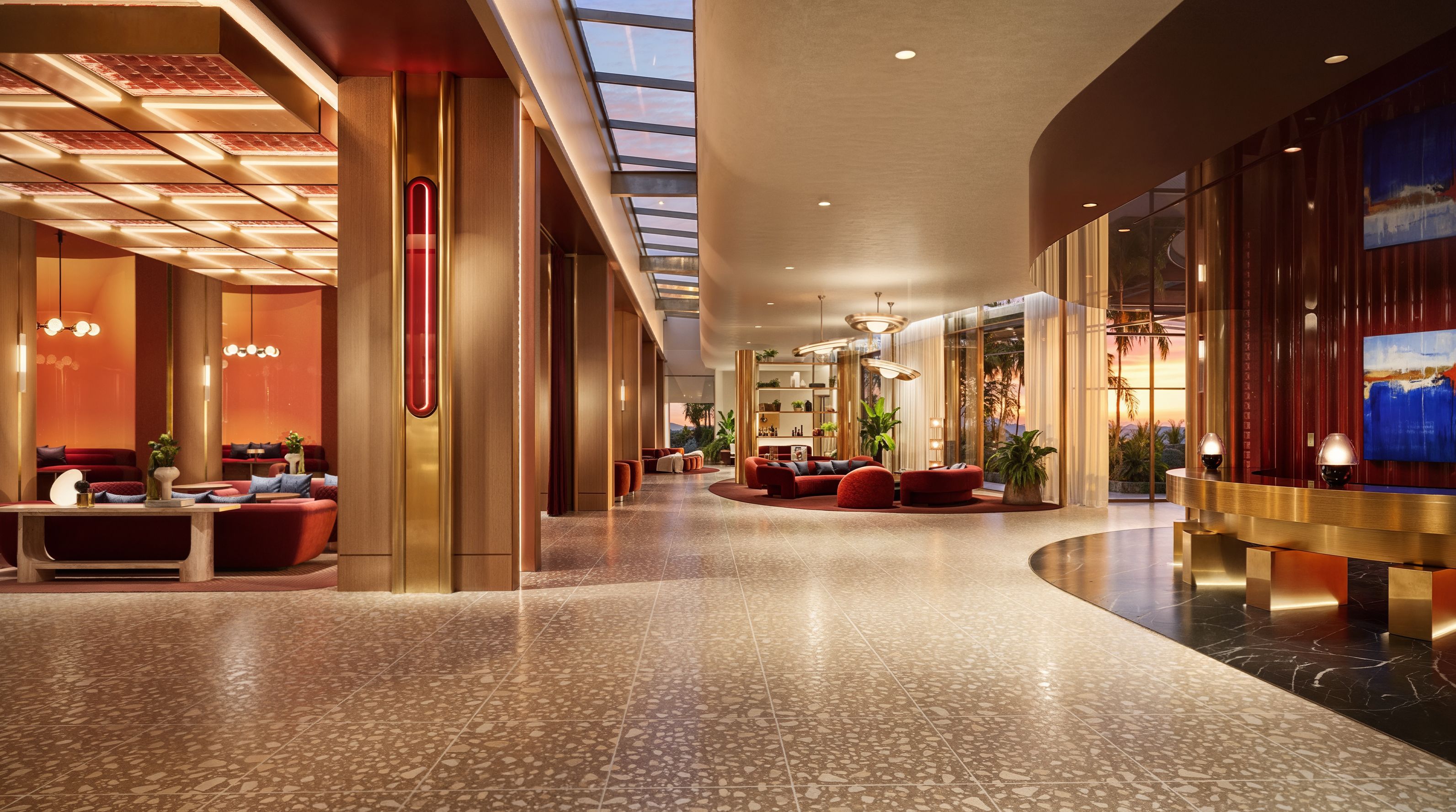 OC Vibe Hospitality Interior Renderings