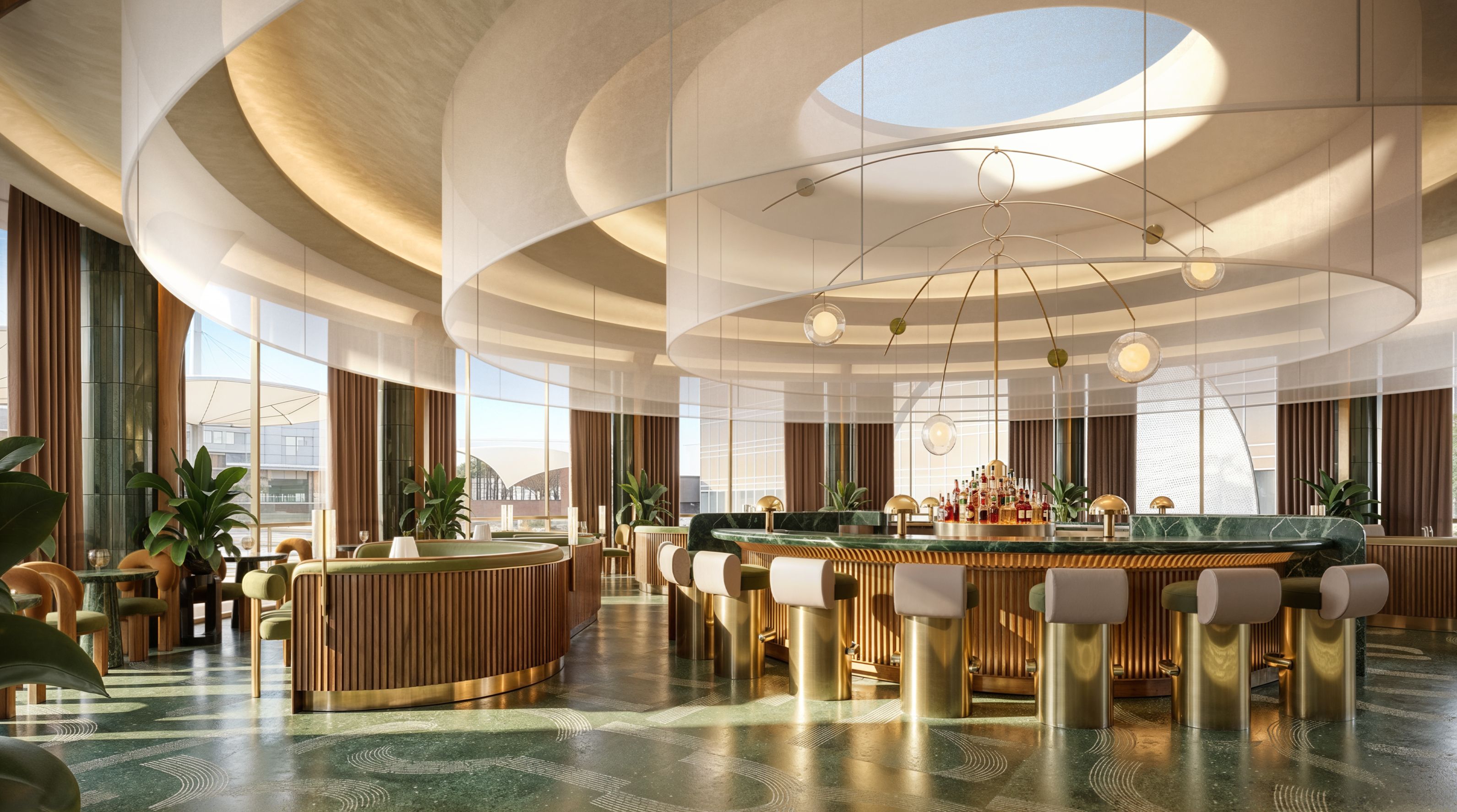 OC Vibe Hospitality Interior Renderings